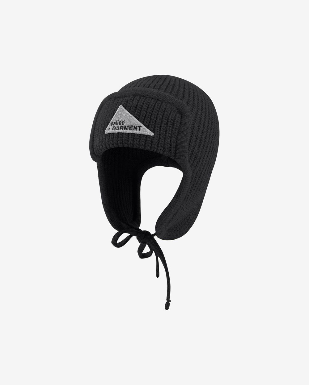 Шапка Called a Garment Mountain Earflap Beanie черная