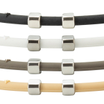 Ожерелье RAKUWA NECKLACE EXTREME CUBE бежевое