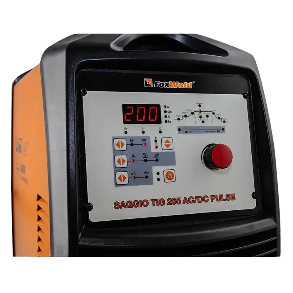 FoxWeld SAGGIO TIG 205 AC/DC PULSE сварочный инвертор tig 7586