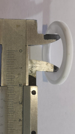 Прокладка шнека для мясорубки Аксион/Бриз D37mm