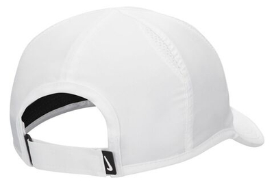 Кепка теннисная Nike Dri-Fit Club Unstructured Featherlight Cap - white/black