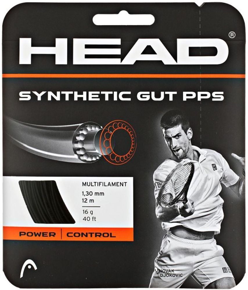 Теннисные струны Head Synthetic Gut PPS (12 m) - black