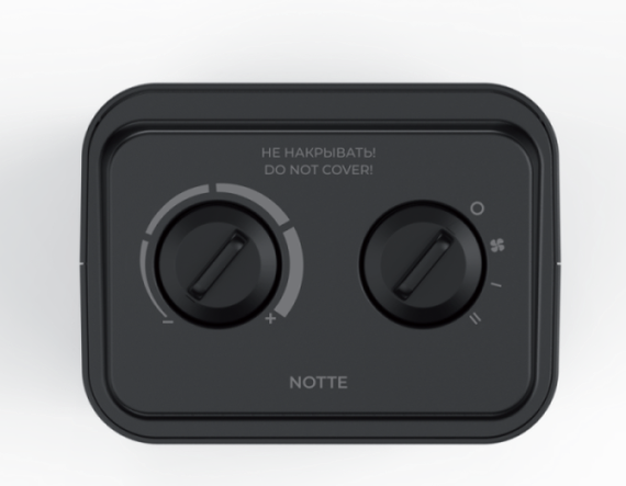 Тепловентилятор NOTTE RFH-N1500DC-BL — (2)