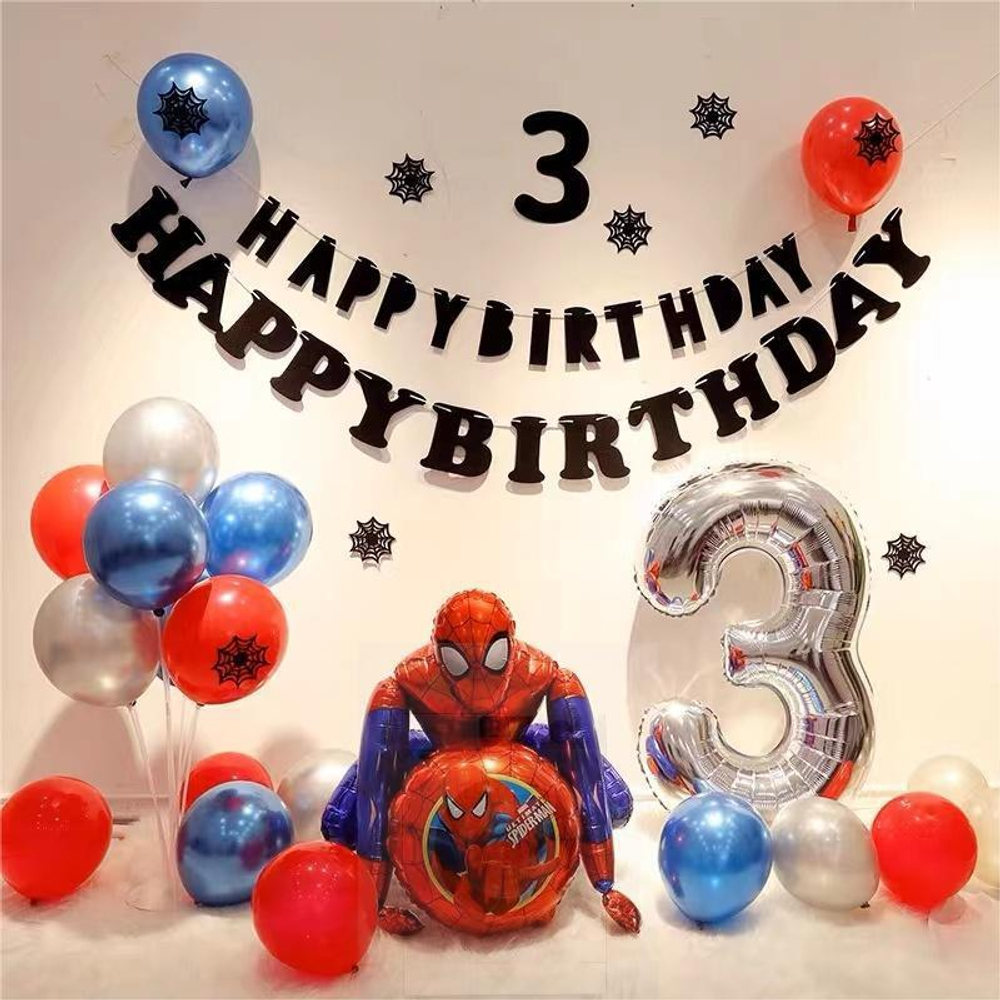 Фольгированный шар «Человек-паук», 46 см