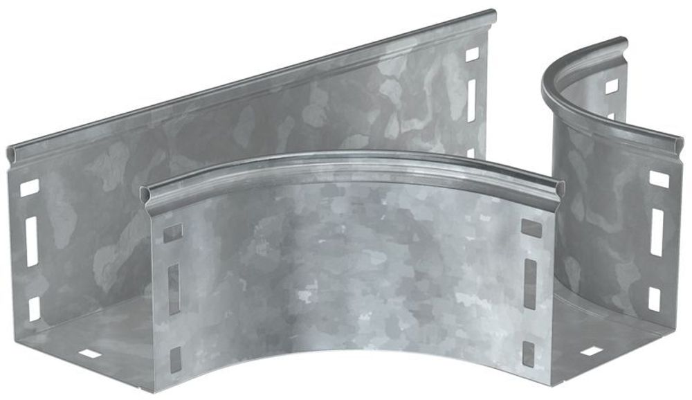 Разветвитель Т-образ. плавн. тип Г01 ESCA 100х100мм HDZ IEK CRT01-0-100-100-HDZ Разветвитель Т-образ. плавн. тип Г01 ESCA 100х100мм HDZ IEK CRT01-0-100-100-HDZ