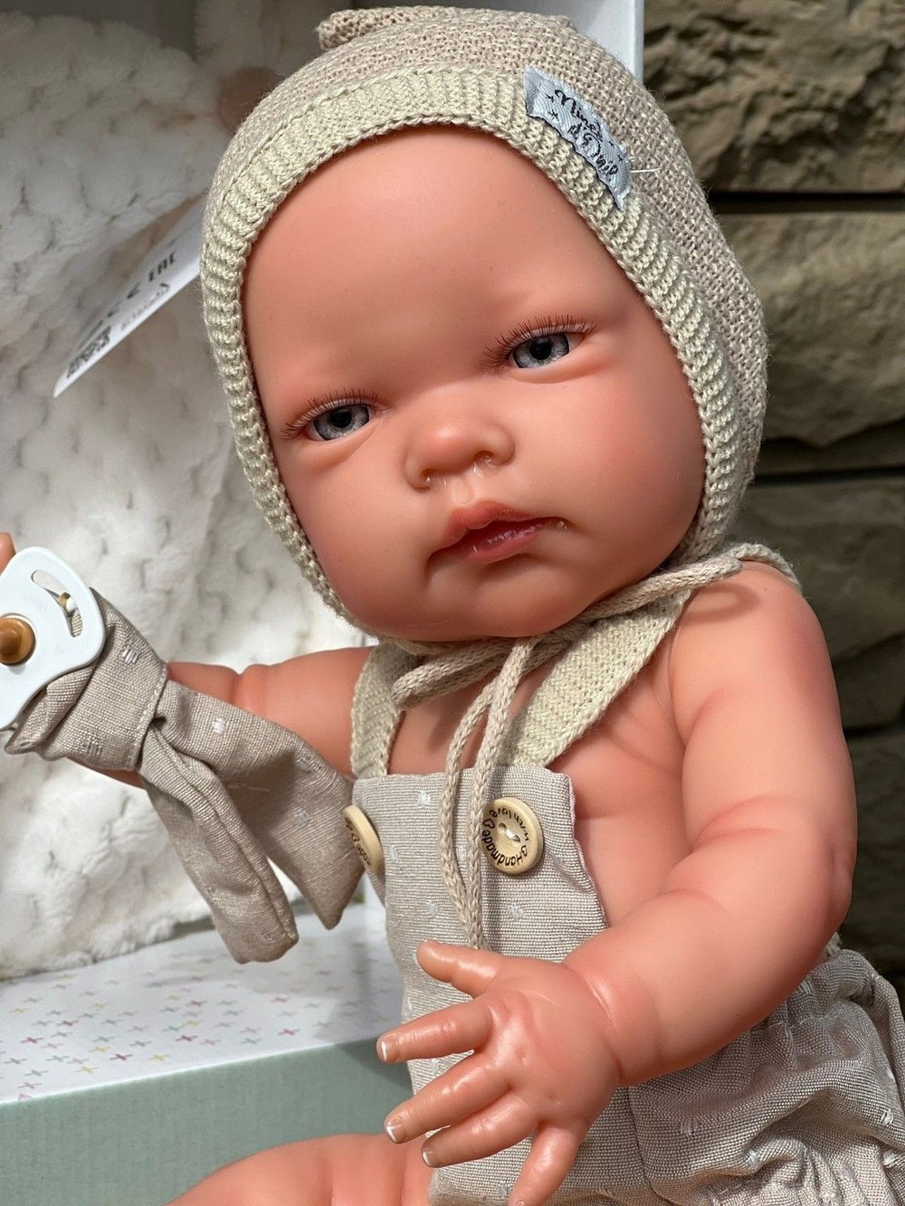 Кукла Реборн Nines 45см Rubi виниловая (N0201)