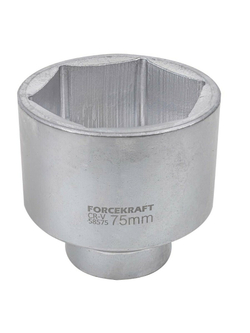Головка 75мм 1''6гр. FORCEKRAFT FK-58575