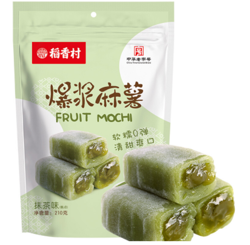 Моти со вкусом зелёного чая Daoxiangcun 210г