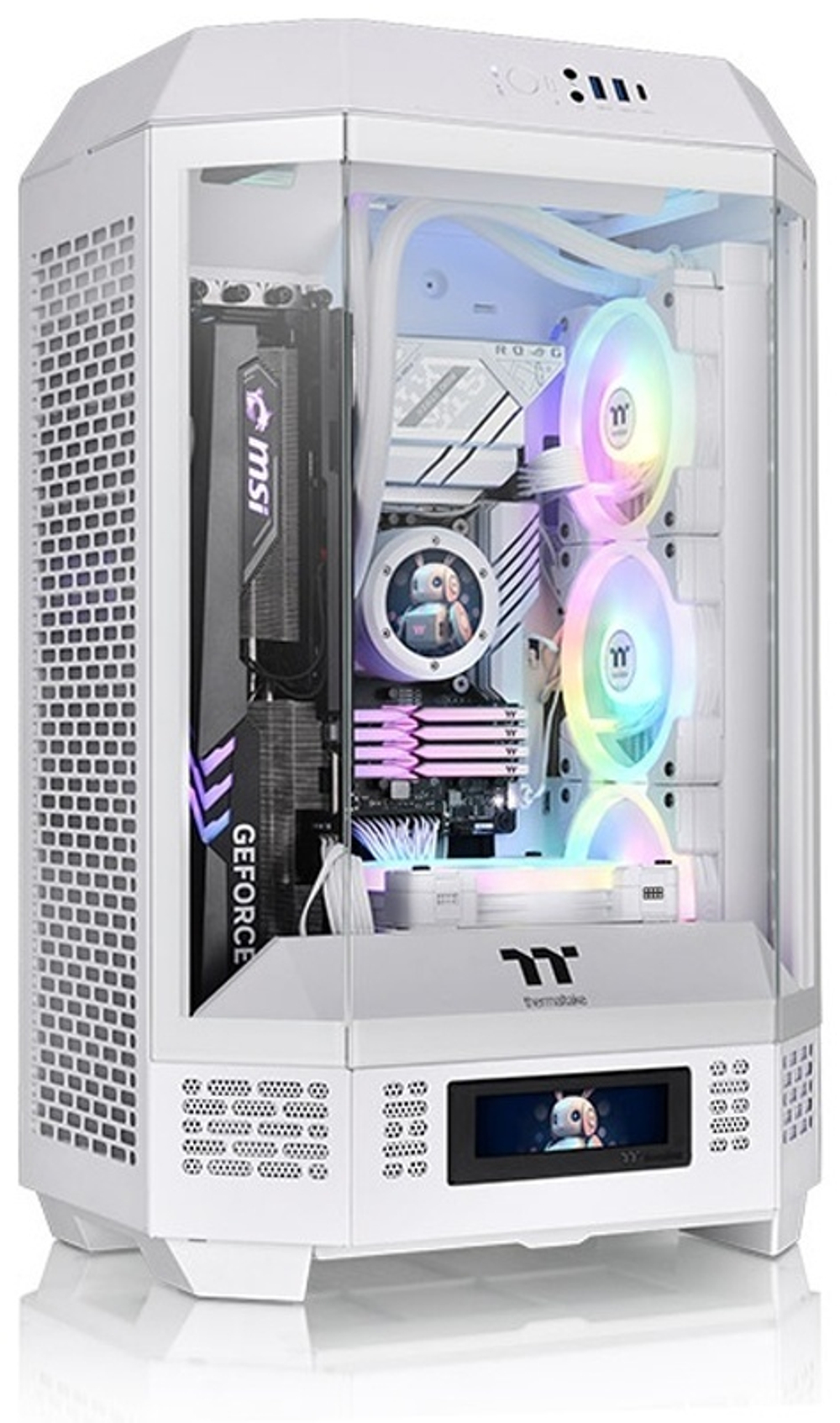Корпус Thermaltake Thermaltake The Tower 300 Snow белый