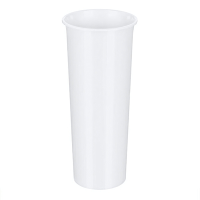 Ваза для цветов D110мм H=26см 1,8л (белый)