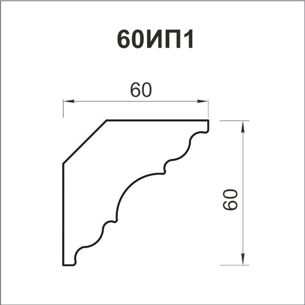 Карниз 60ИП1 (К-80)