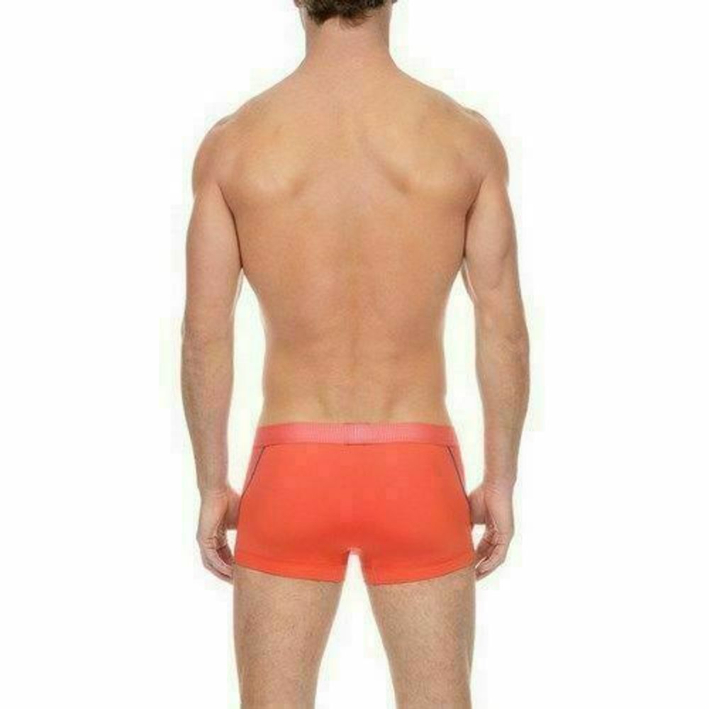 Мужские трусы Боксеры оранжевые 2xist oblique stripes Boxer ORANGE