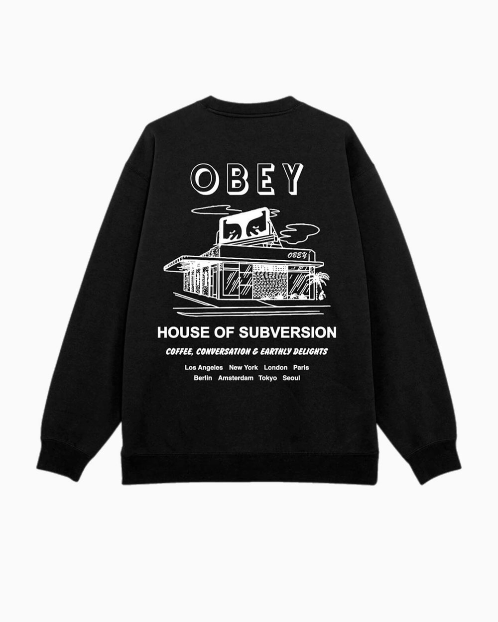 Свитшот Obey House Of Subversion