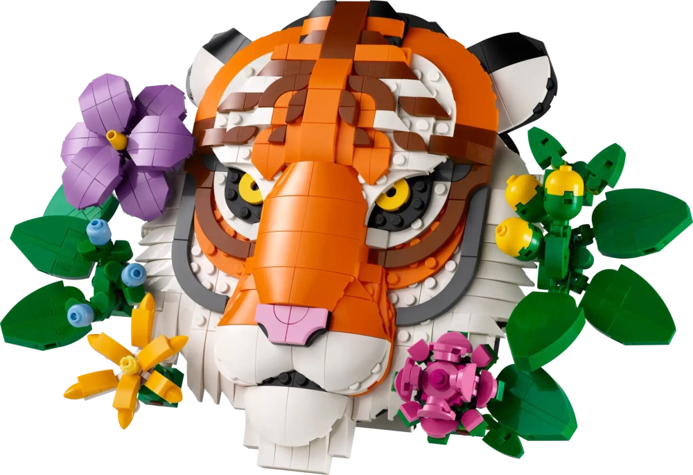 Конструктор LEGO ART 31217 Коллекция представителей фауны - Тигр