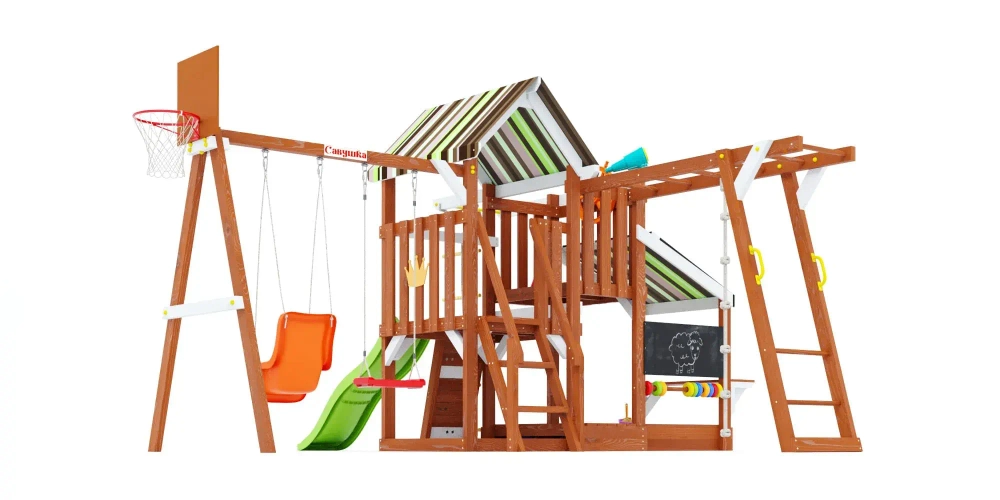 Детская площадка Савушка Тусун - 9 (салатовый)