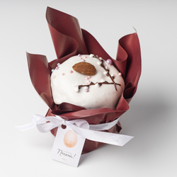 Ванильный кулич с изюмом