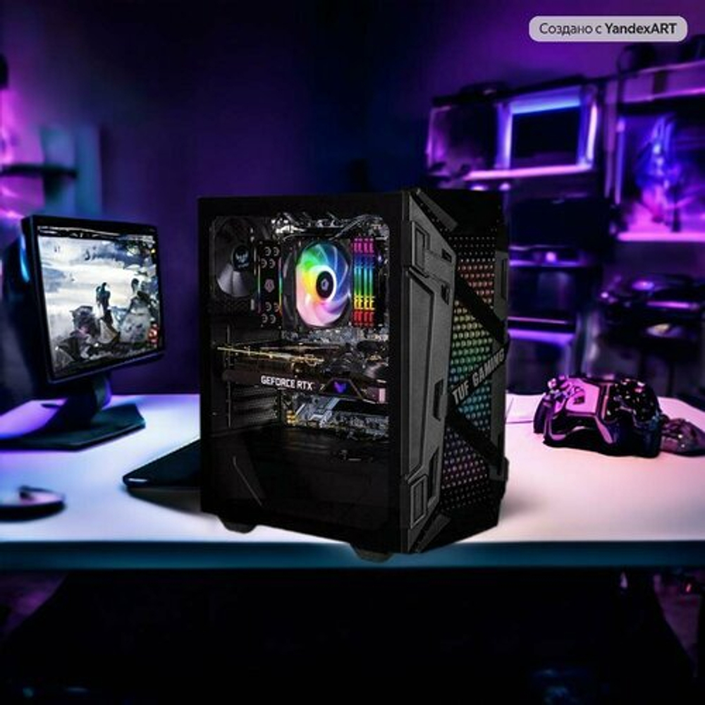 Мощный игровой ПК (системный блок) ASUS X299 Core i9 10920X 12ядер, RTX4070Ti 12Gb, 32 ГБ, 1500Gb SSD, 800W, Win 10 PRO