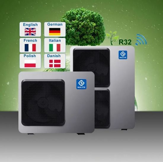 Инверторный тепловой насос FLAMINGO NL-FLM80-30 кВт