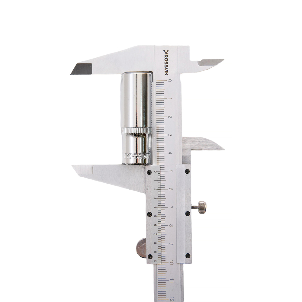 SD061413 Головка торцевая глубокая ROSSVIK 1/4", 13мм