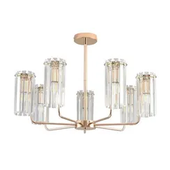 8347/7 CLASSI золото/прозрачный, металл/хрусталь Люстра потолочная E14 7*40W 220V FAVLA