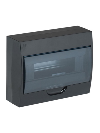 Корпус навесной ЩРН-П-12 Krepta 3 IP41 пластик. черн. IEK MKP12-N-12-41-K02