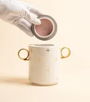 Сахарница — Звезды, белый, 580 мл | Мария Кеслер