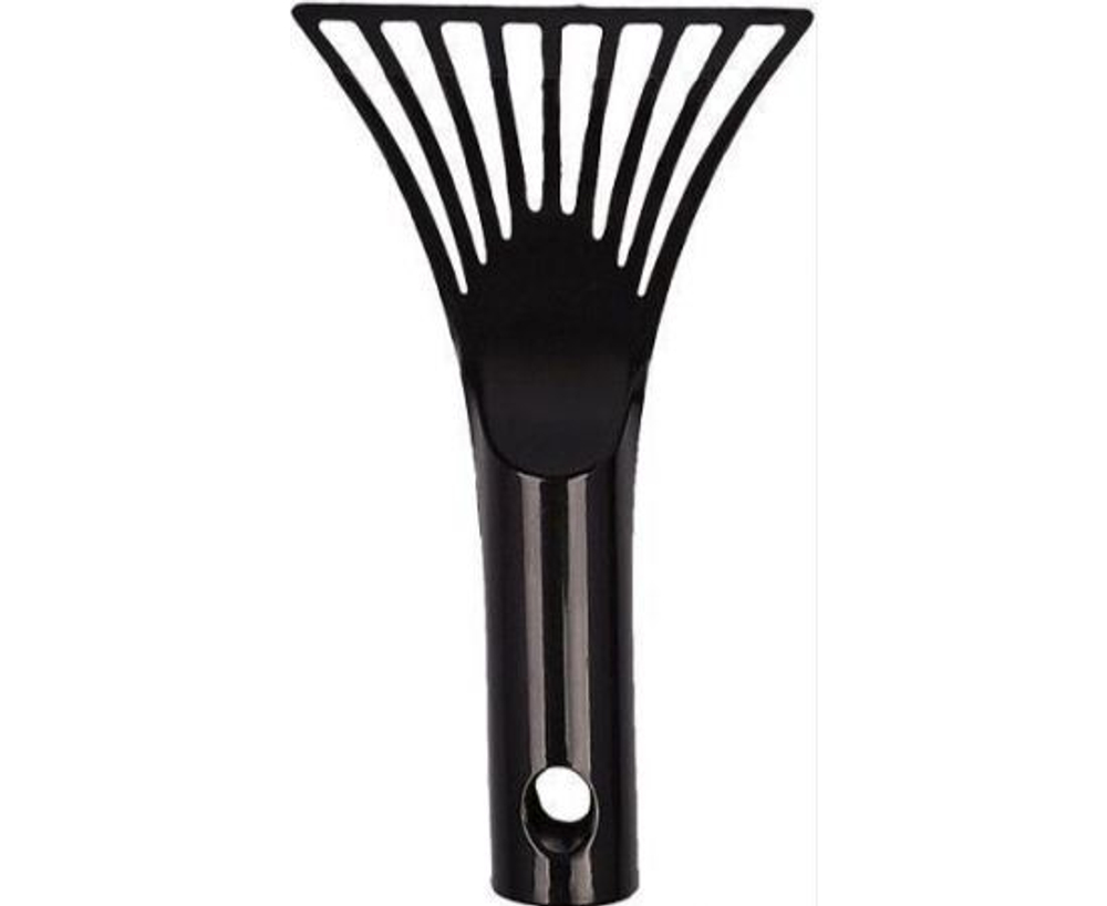 Скребок автомобильный Spin&Clean / Спин энд Клин Techno с эргономичной ручкой, черный 160x95x25мм / щетка для льда и снега