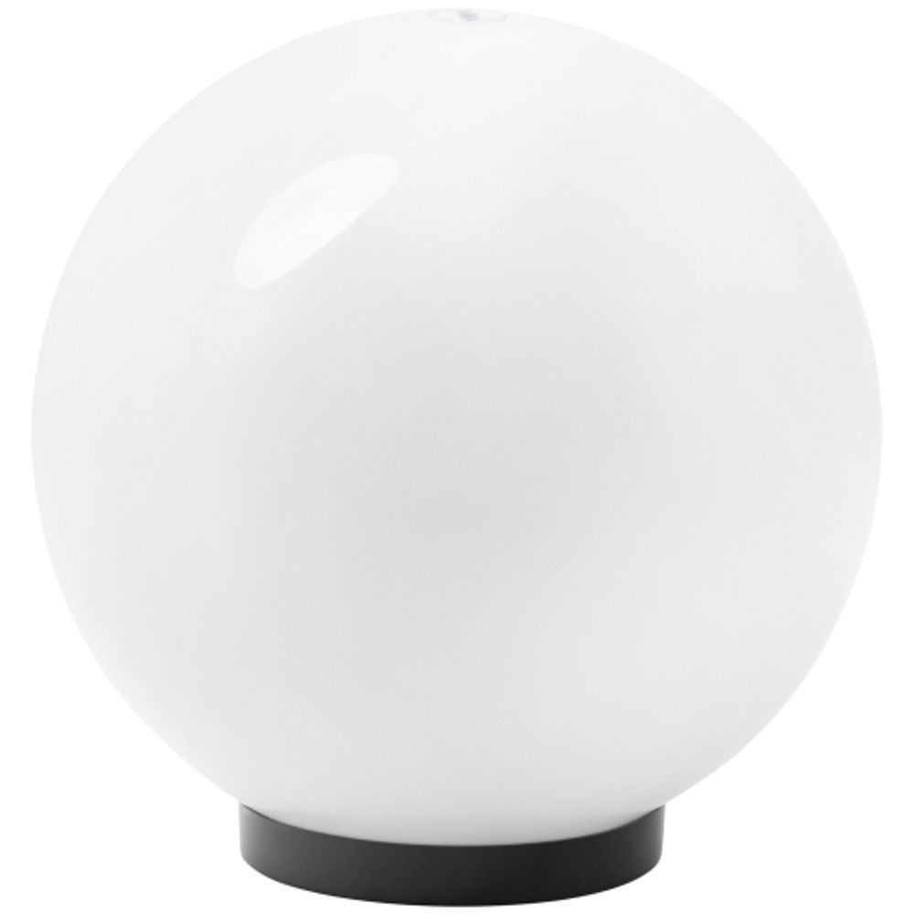 Садово-парковый светильник ЭРА НТУ 01-60-251 шар опаловый на опору / кронштейн IP44 Е27 max60Вт d250mm | Садово-парковые светильники