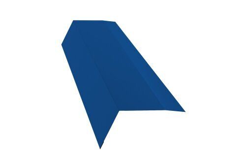 Карнизная планка(капельник) 100х65х2000 RAL5005 сигн. синий