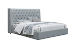 Кровать 1726 GREY серая