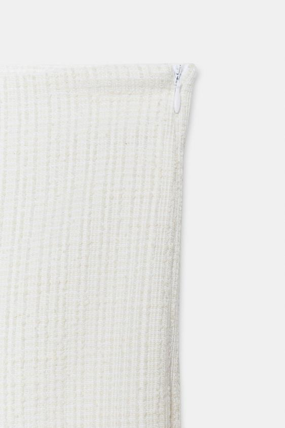 ZARA БРЮКИ MINI FLARE С ВОЛАНАМИ, ЭКРЮ