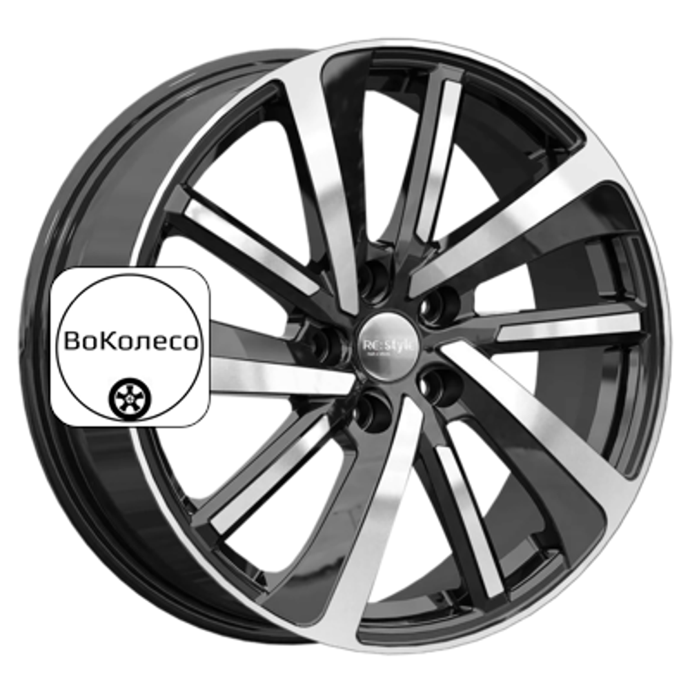 7x18/5x114,3 ET38 D67,1 КС1111 Алмаз черный iFree Original