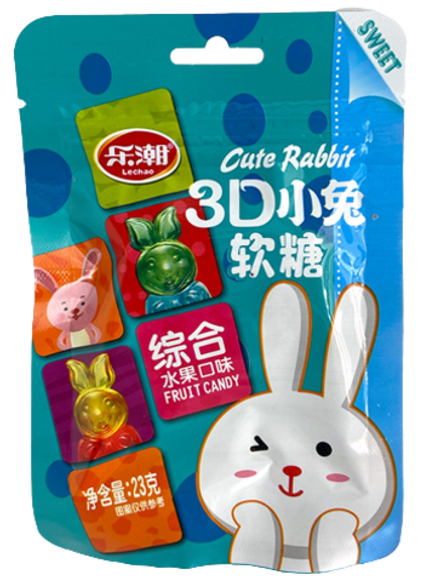 Конфеты Lechao 3D Зайцы