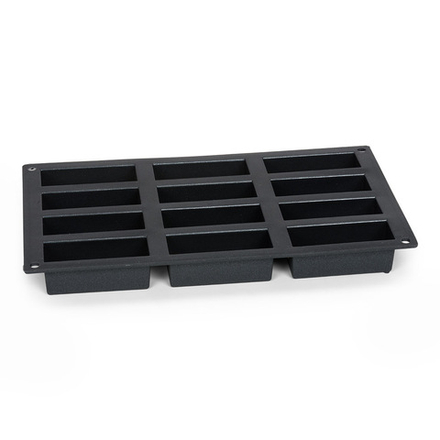 Форма для выпечки хлебцов силиконовая на 12 секций Patisse Starflex 29х17х3 см