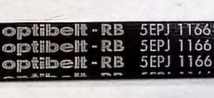 Ремень 1166 J5 Megadyne для стиральной машины Атлант/Electrolux/AEG - 1166 J5/1173 j5 - M908092003020, WN889