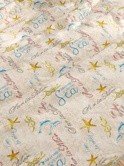 Наволочка комплект 2шт Сказка "Дельфины" 40х60 см, перкаль