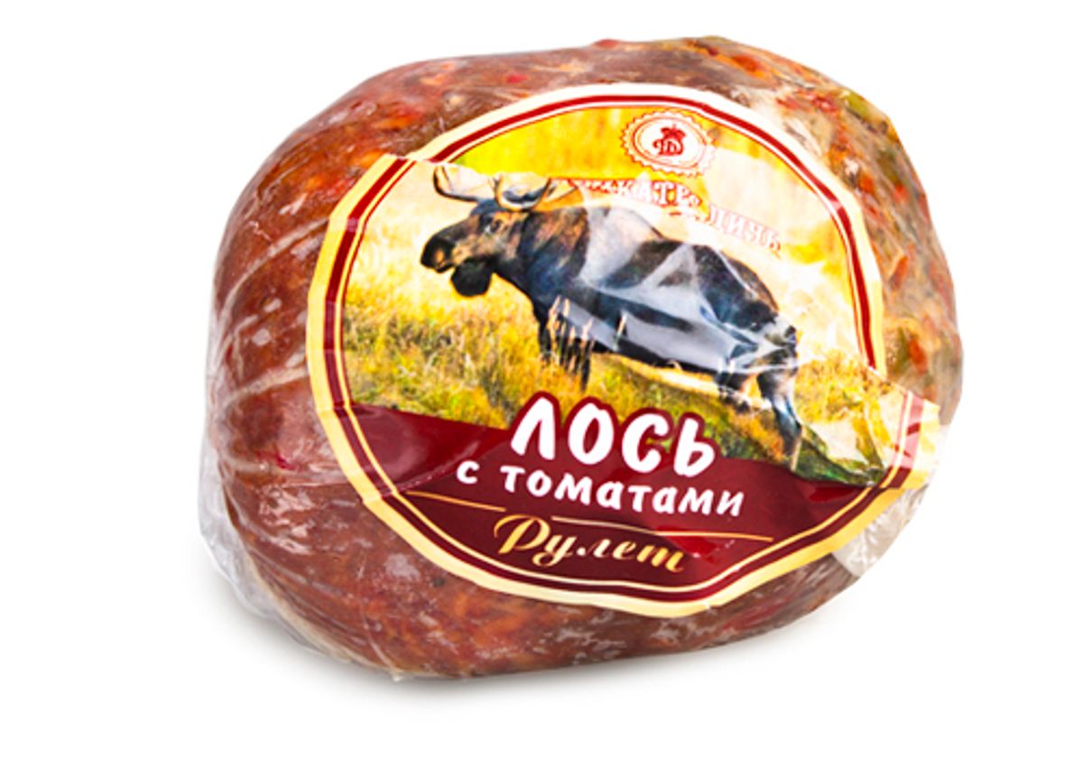 Рулет из лося с томатами, 320г