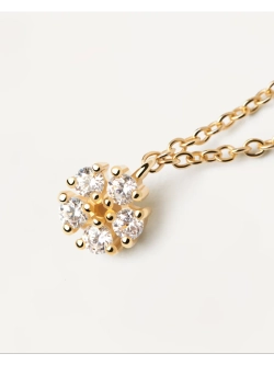 Колье Daisy серебро 925 пробы покрытое золотом