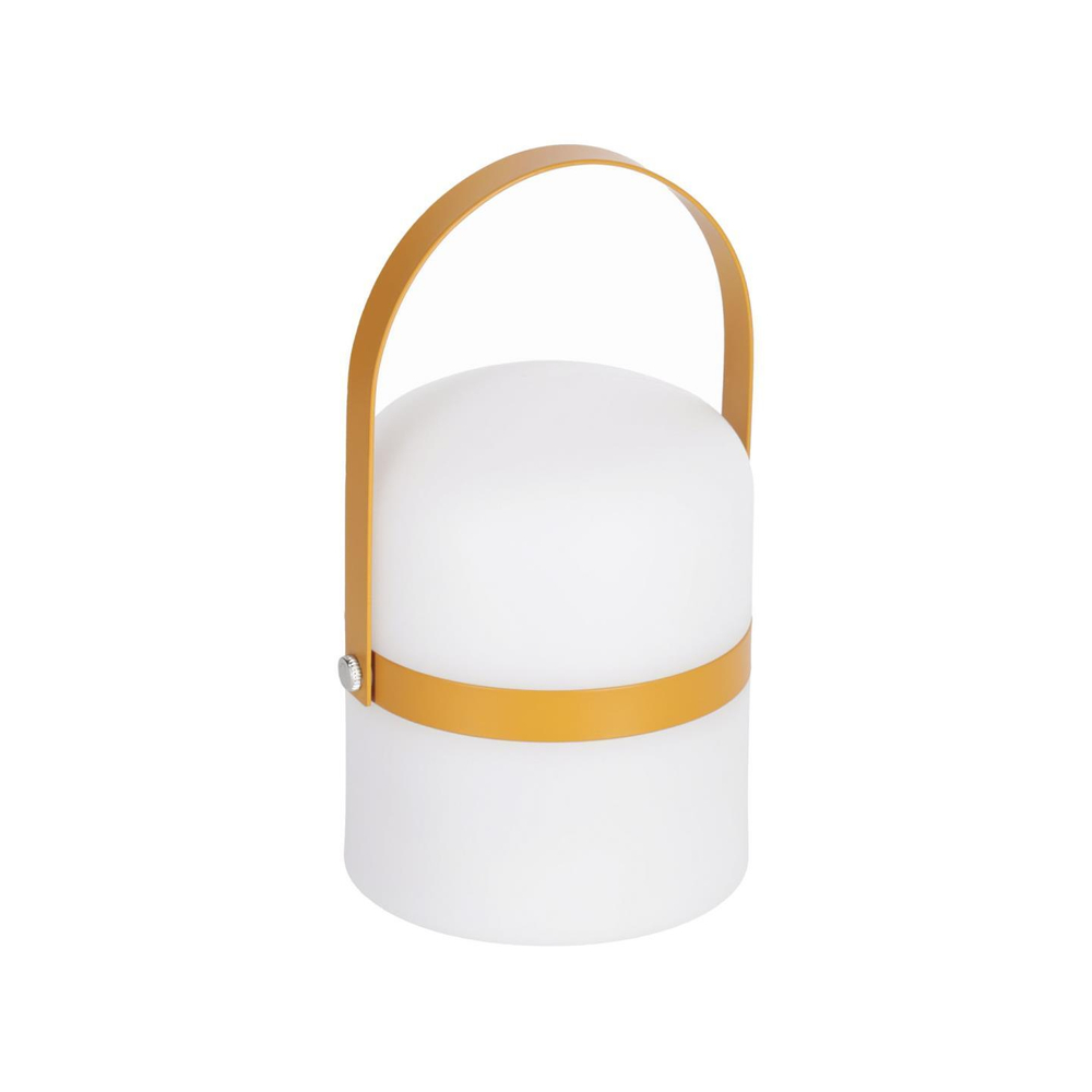 Настольная мини-лампа Lame горчично-желтого цвета