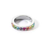Кольцо Coeur de Lion Multicolour Silver 17.2 мм 0131/40-1517 54