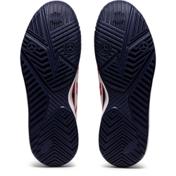 Мужские кроссовки теннисные Asics Gel-Resolution 8 L. E. - white/classic red