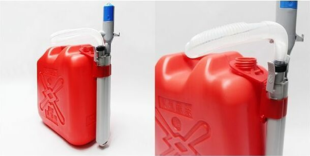 Насос на батарейках для перекачки бензина до 10 л/мин