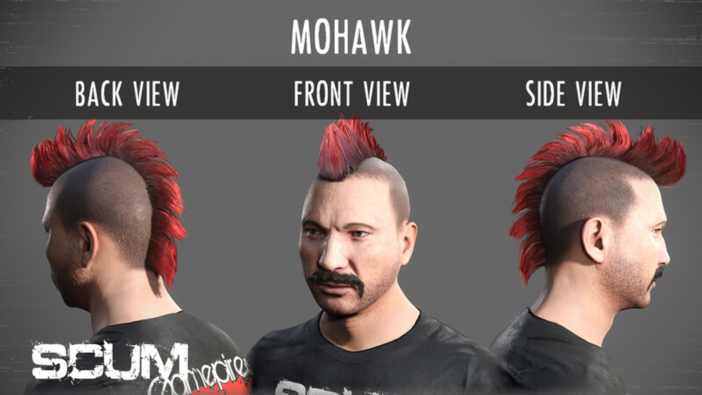 SCUM - Male Hair Pack (для ПК, цифровой код доступа)