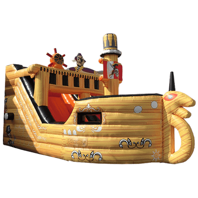 Коммерческий надувной батут "Корабль"