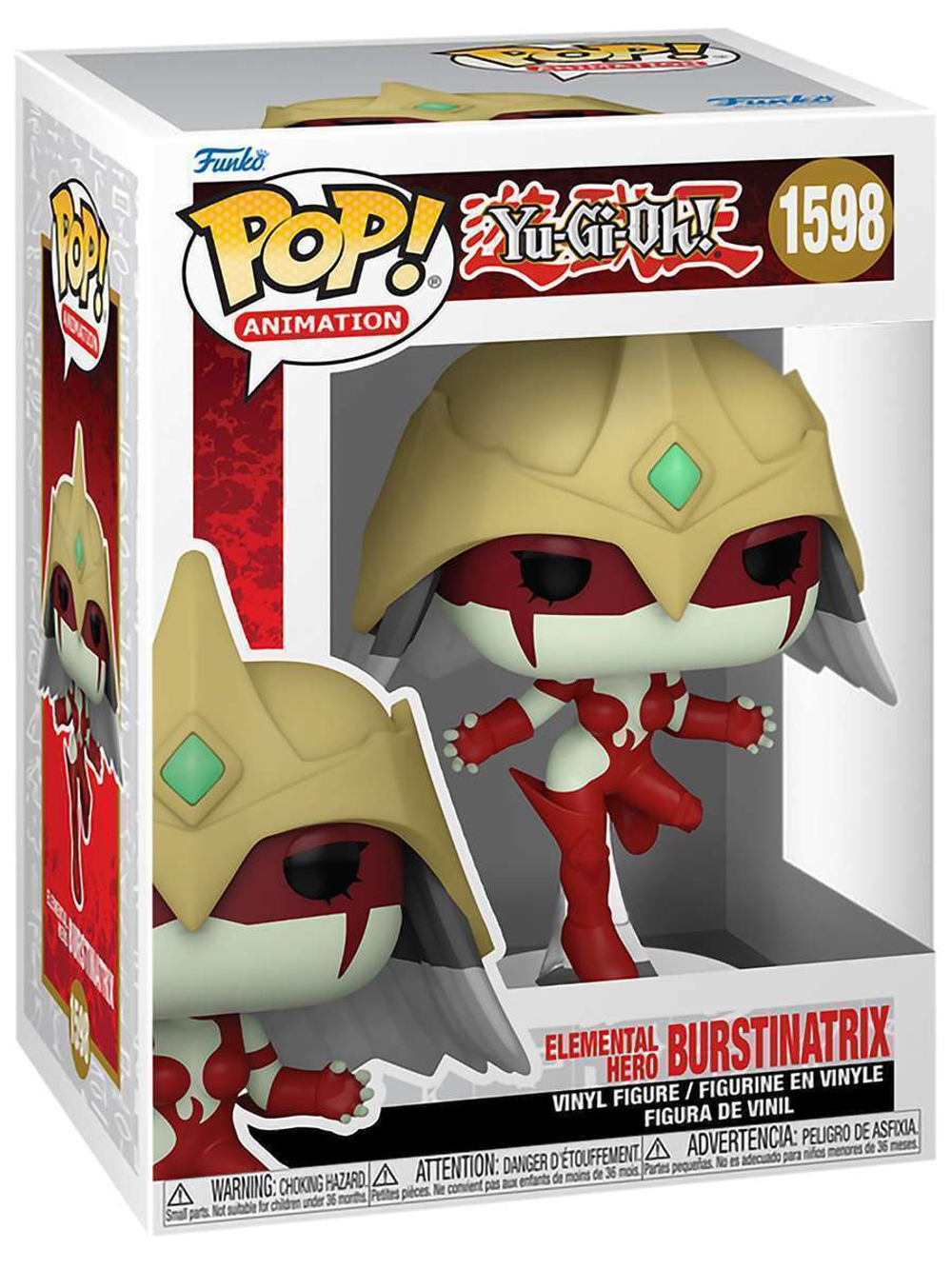 Фигурка Funko POP! Animation Yu-Gi-Oh! Elemental Hero Burstinatrix (1598) 75604