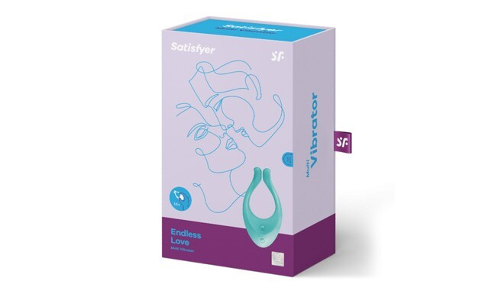 Перезаряжаемый вибромассажер Satisfyer Partner Multifun 1 (Цвет: голубой)