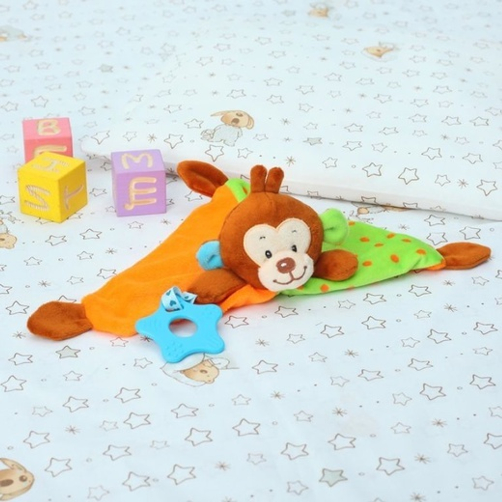 3285466 Комфортер «Обезьянка», с грызунком