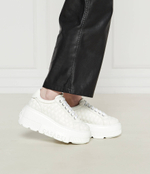 Кожаные кроссовки Casadei - белый(2X028Y0701C2581)