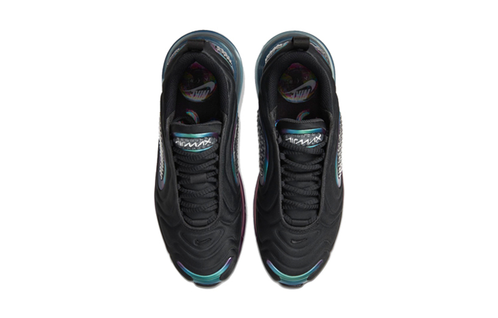 Nike Air Max 720 low-cut casual shoes GS black