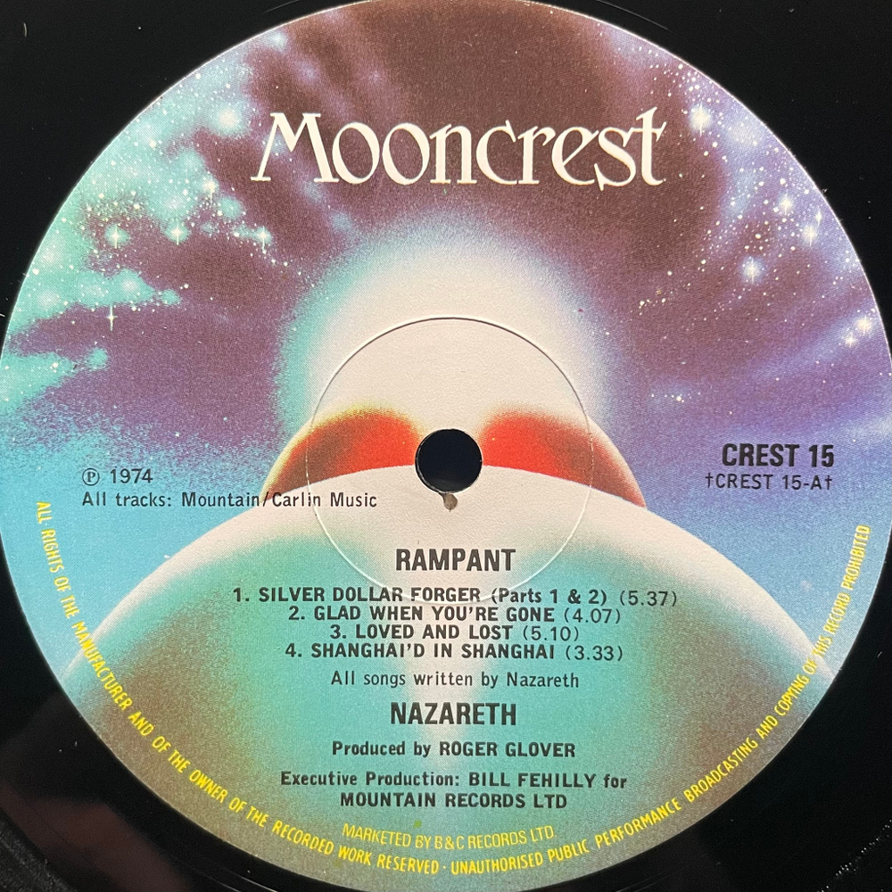 Nazareth - Rampant (Англия 1974г.)